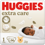 Extra Care Nappies Size 1 96's