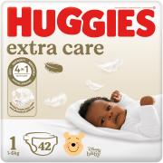 Extra Care Nappies Size 1 42's