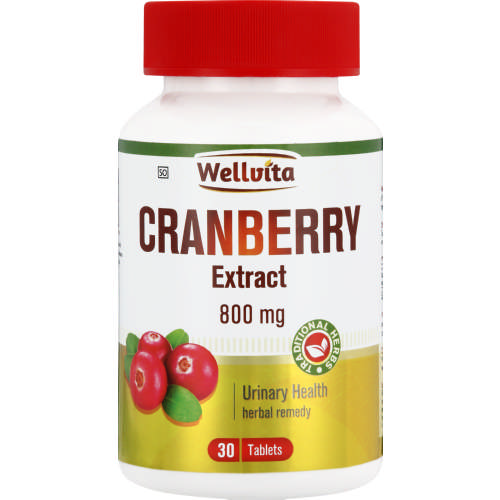 800mg Cranberry Extract Urinary Health Tablets 30 Tablets