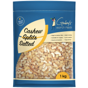 Cashew Splits Salted 1kg