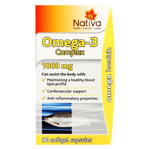 Nativa Omega-3 Complex 90 Capsules - Clicks