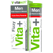 Vita+ Men's Effervescent Fusion Berry 10 Fizzies