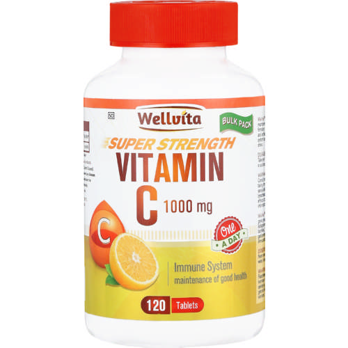 1000mg Vitamin C Tablets 120 Tablets