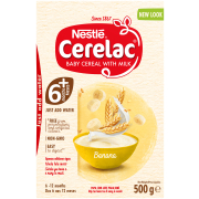 Cerelac Baby Cereal With Milk Banana 500g