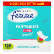 Pantyliners Scented 100 Liners