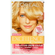 Excellence Creme Hair Colour Natural Light Blonde 9
