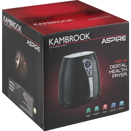 Kambrook Aspire Digital Air Fryer 8L - Clicks