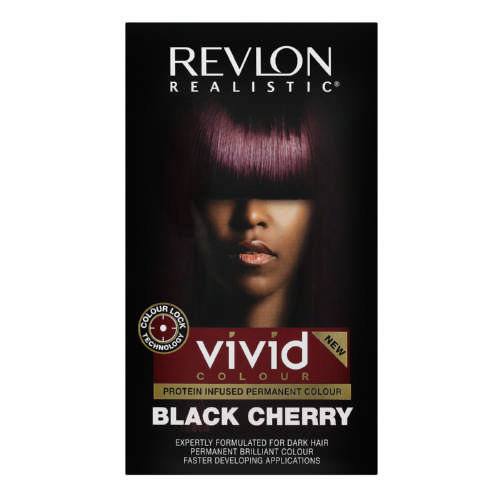 Revlon Realistic Permanent Hair Colour Black Cherry Clicks