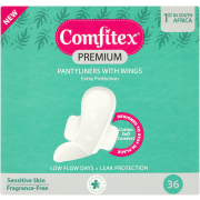 Wingend Pantyliners Fragrance free 36s