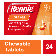 Antacid Orange 24 Chewable Tablets