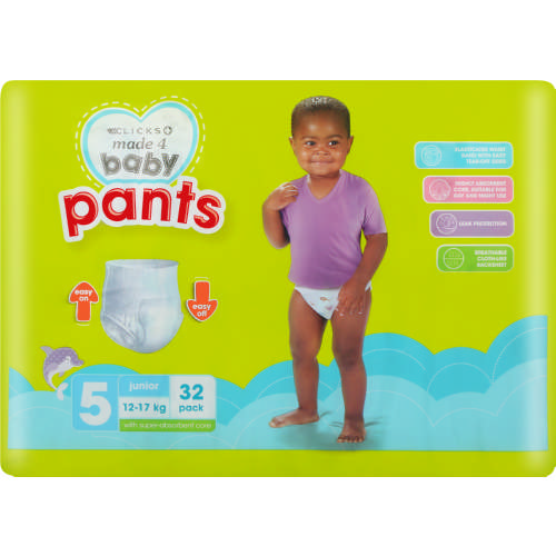 Made 4 Baby Pants Size 5 Junior 32s - Clicks