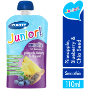 Junior Smoothie Pineapple, Blueberry & Chai Seed 110ml