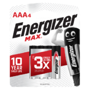 Max 4 AAA Batteries