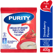 Cream of Maize Soft Porridge Strawberry 400g