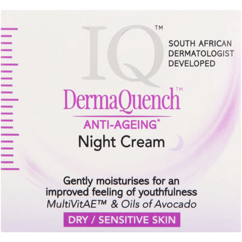 DermaQuench Anti-Ageing Night Cream Dry & Sensitive Skin 50ml