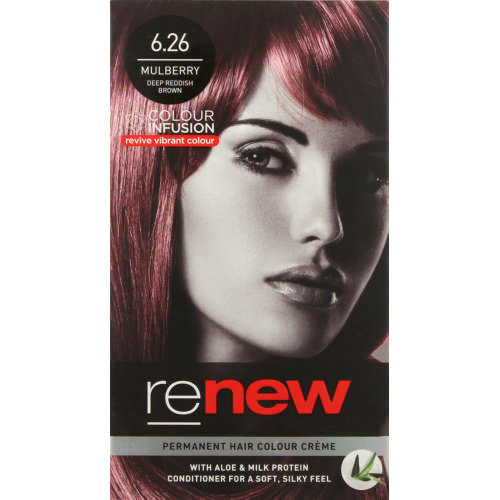 Renew Colour Infusion Permanent Hair Colour Creme Mulberry