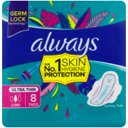 Always Ultra Super Plus Pads 8 Pack