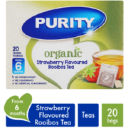 Organic Strawberry Flavoured Rooibos Tea 20 Tea Bags