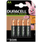 Rechargeable Batteries AA 2500mAh 4 Pack