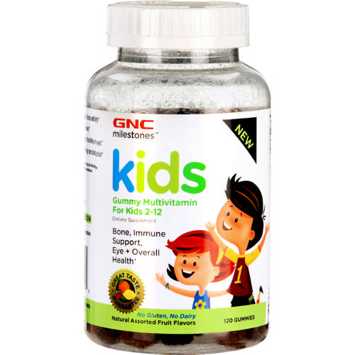 GNC Milestones Gummy Multivitamin For Kids 2-12 120 Gummies - Clicks