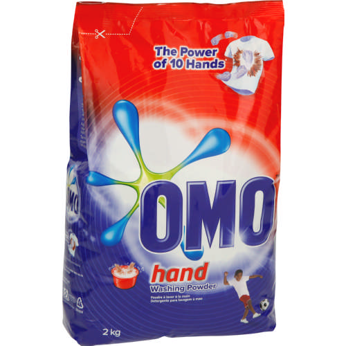 OMO Fast Action Hand Washing Powder 2kg - Clicks