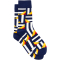 Trendy Aztec Navy & Multicolour Socks 3-6