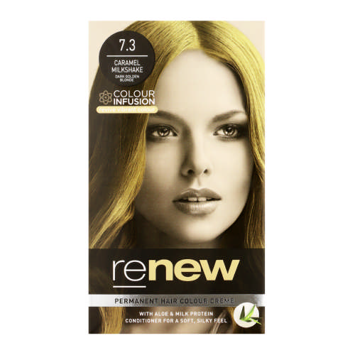 Renew Colour Infusion Permanent Hair Colour Creme Caramel
