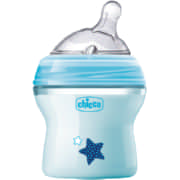 Natural Feeling Color Angled Feeding Bottle Blue 150ml