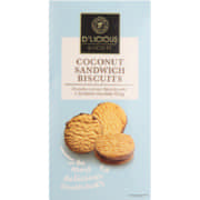 Sandwich Biscuit Coconut Chocolate 200g