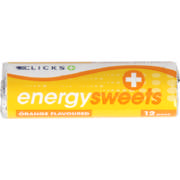 Energy Sweets Orange 12 Pack