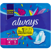 Maxi Sanitary Pads Super Plus 9 Pads