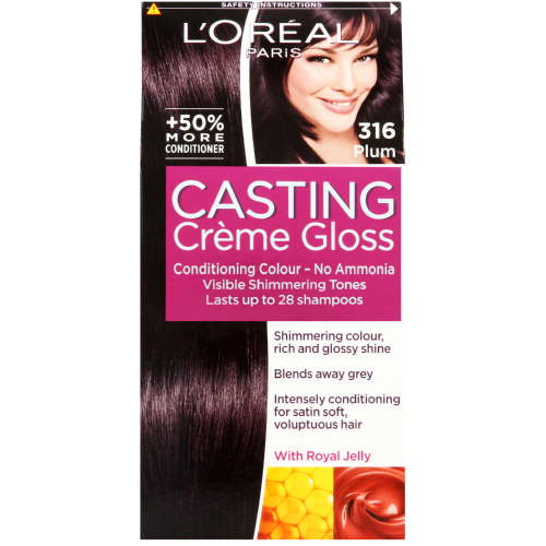 Casting Creme Gloss Semi-Permanent Conditioning Colour Plum 316