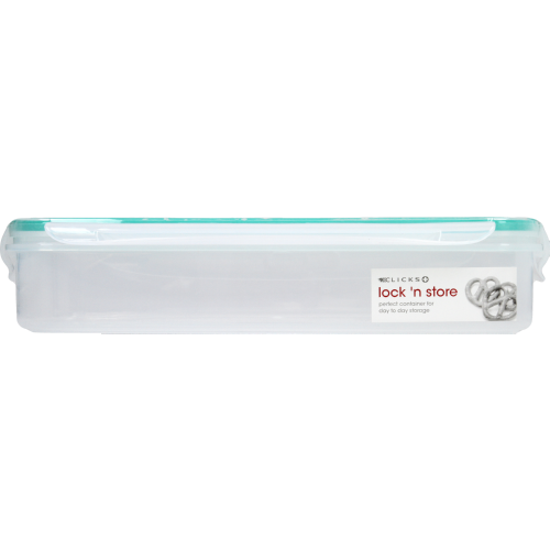 Lock 'n Store Plastic Container Rectangular 1700ml