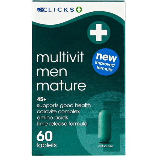 Multivit Men Mature 60 Tablets
