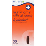 Multivitamin with Ginseng 30 Capsules