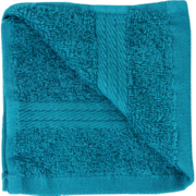 Cotton Guest Towel Teal Blue