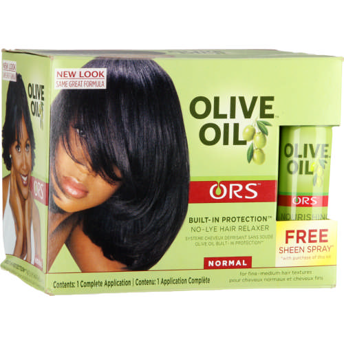 Ors Olive Oil No Lye Hair Relaxer Value Pack Normal Clicks