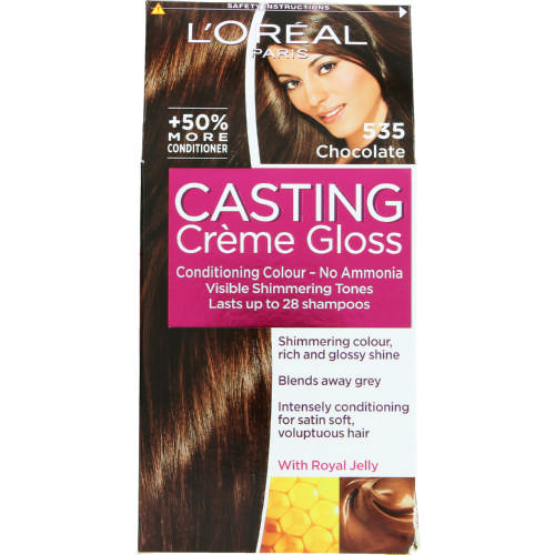 Casting Creme Gloss Semi-Permanent Conditioning Colour Chocolate 535