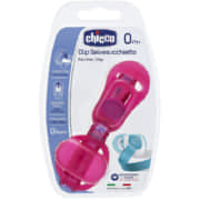 Clip With Teat Cover Pink