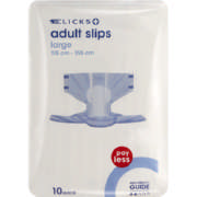Adult Slips Large 10 Slips