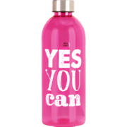 Tritan Drinking Bottle Pink 1 Litre