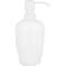 Plastic Bath Soap Dispenser White