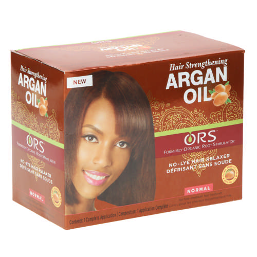 Ors Argan Oil No Lye Hair Relaxer Normal Clicks