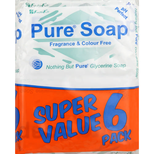 Pure Soap Value Pack 150g 6 Pack Clicks