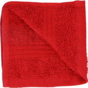 Home Cotton Face Cloth Red