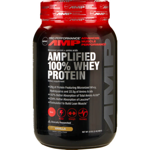 Pro Performance AMP Amplified 100% Whey Protein Vanilla 909g