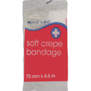 Soft Crepe Bandage 75mmx4.5m