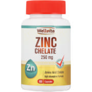 25mg Zinc Chelate Amino Acid Chelate Capsules 60 Capsules