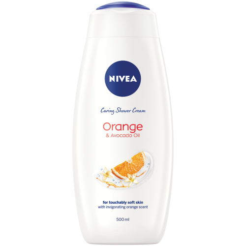 Caring Shower Cream Orange & Avocado Oil 500ml
