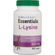 Essentials L-Lysine 60 Capsules
